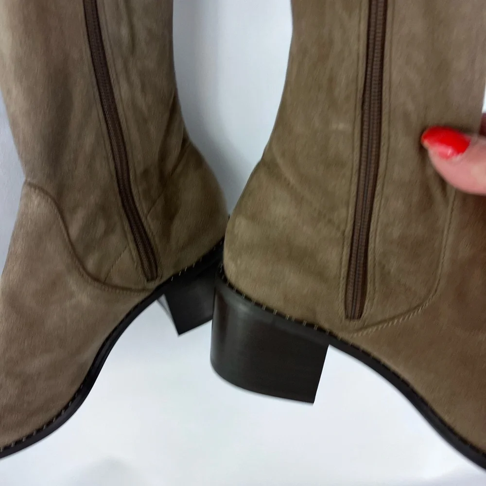 Steven by Steve Madden Wein over the knee boot NWOT